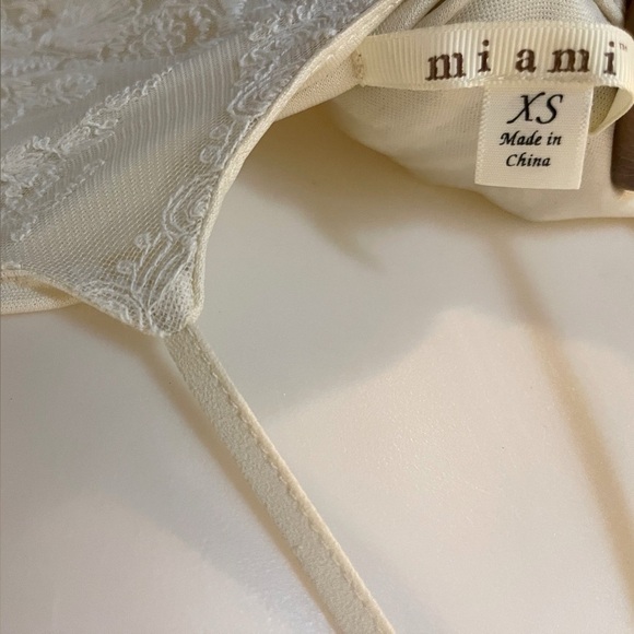 Lace cream colored maxi dress boho castlecore fairycore bohemian lace romantic - Picture 2 of 5